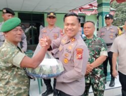Polsek Bagan Sinembah Sampaikan Ucapan HUT TNI ke-81, Perkuat Sinergitas TNI-Polri