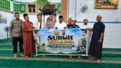 Polsek Bagan Sinembah Laksanakan Pengamanan Sholat Subuh, Perkuat Silaturahmi dan Jaga Kamtibmas