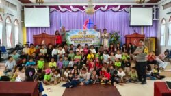 Polsek Bagan Sinembah Gelar Program Minggu Kasih di Gereja Methodist Indonesia, Pererat Silaturahmi dan Sampaikan Pesan Kamtibmas