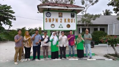 Program Pembangunan Revitalisasi SMPN 2 Krui Mencapai 100% Sudah Bisa Di Gunakan Siswa-Siswi Sekolah