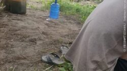 Galian C Tanah Urug Pakai Ekscavator Hitachi Di Lokasi Desa Medang Diduga Tak Berizin,BBM Solar Pakai Jeringen.