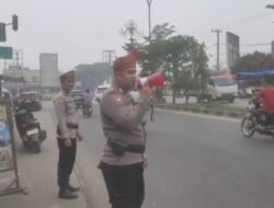Cegah Karhutla, Polsek Bagan Sinembah Gencarkan Imbauan Keliling kepada Masyarakat