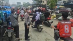 POLSEK BAGAN SINEMBAH GELAR STRONG POINT PAGI, PASTIKAN ARUS LALU LINTAS LANCAR DAN AMAN