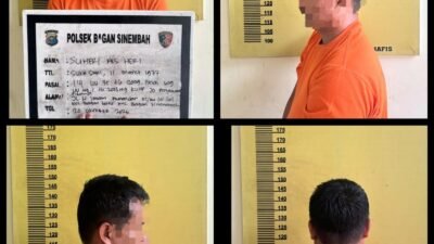 POLSEK BAGAN SINEMBAH UNGKAP KASUS NARKOTIKA, SEORANG PRIA DIAMANKAN BERSAMA SABU SEBERAT 3,7 GRAM