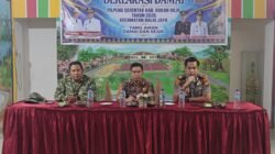 WUJUDKAN PILPENG DAMAI, KAPOLSEK BAGAN SINEMBAH HADIRI DEKLARASI DAMAI PEMILIHAN PENGHULU SERENTAK TAHAP I TAHUN 2026 DI KECAMATAN BALAI JAYA