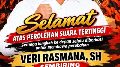 Fery Rasmana Sembiring Menang Telak di Bagan Sinembah Timur, Raih 768 Suara