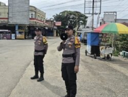 Cegah Karhutla, Polsek Bagan Sinembah Gencarkan Himbauan Keliling Menggunakan TOA kepada Masyarakat