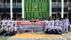 Kasat Binmas IPTU Totok Tri Winarno Jadi Pembina Upacara di SMPN 1 Krui, Tekankan Bahaya Narkoba dan Stop Bullying